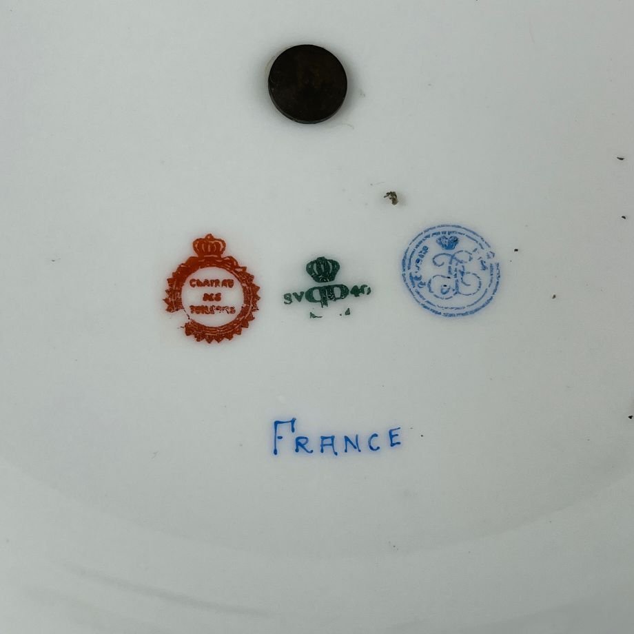 Bombonera francesa en porcelana estilo Sèvres - Imagen 3