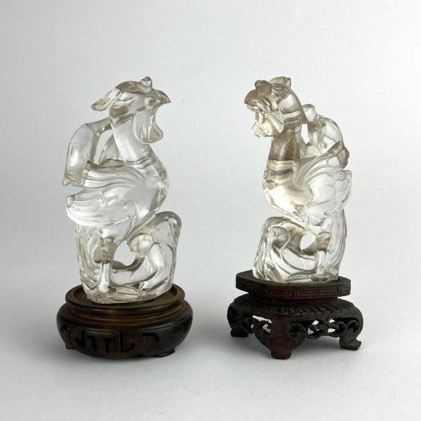Esculturas chinas en cristal