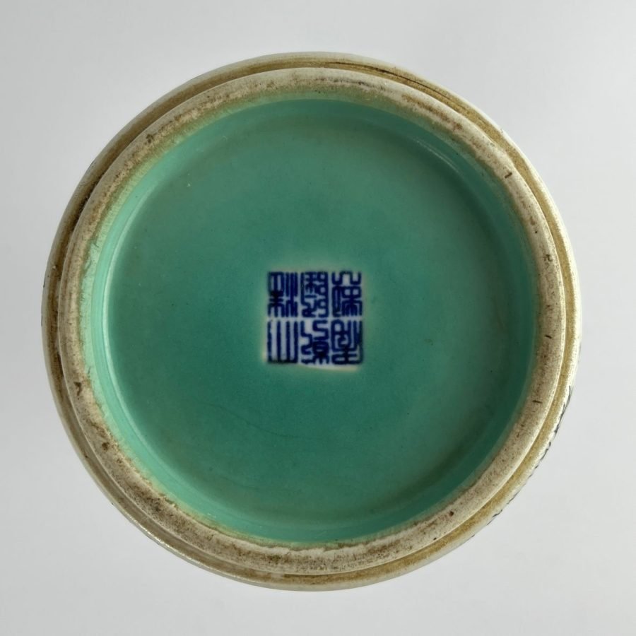 Jarrón chino porcelana en Millefiori - Imagen 4