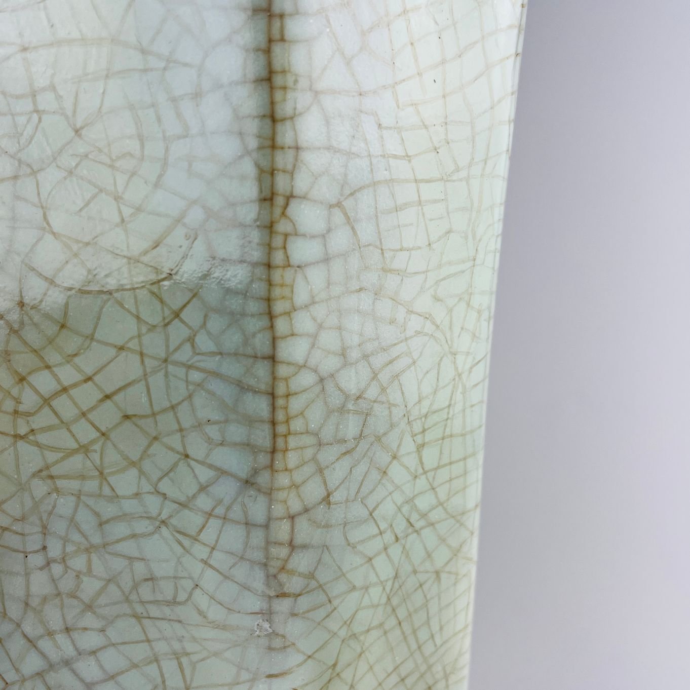 Jarrón chino en porcelana celadón - Imagen 3
