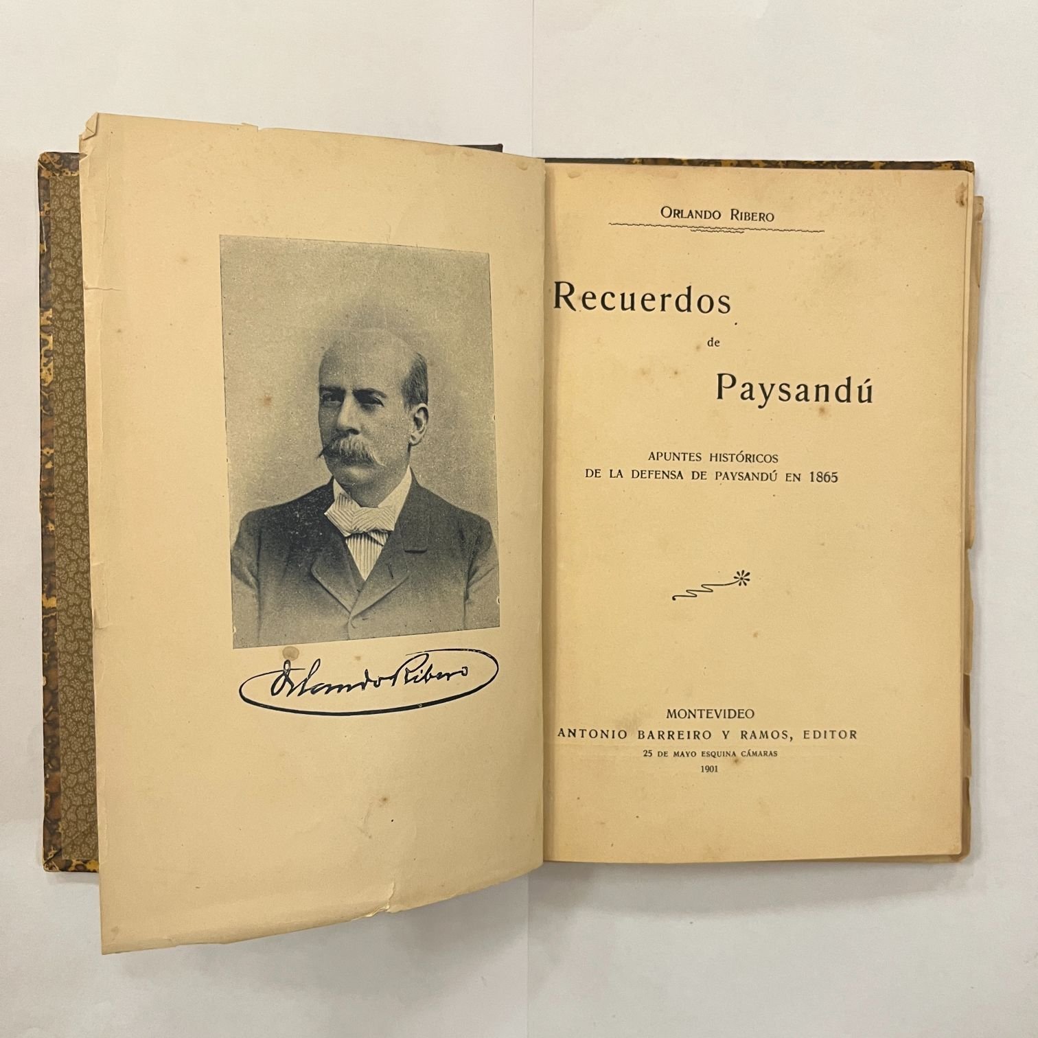 Orlando Ribeiro. "Recuerdos de Paysandú"