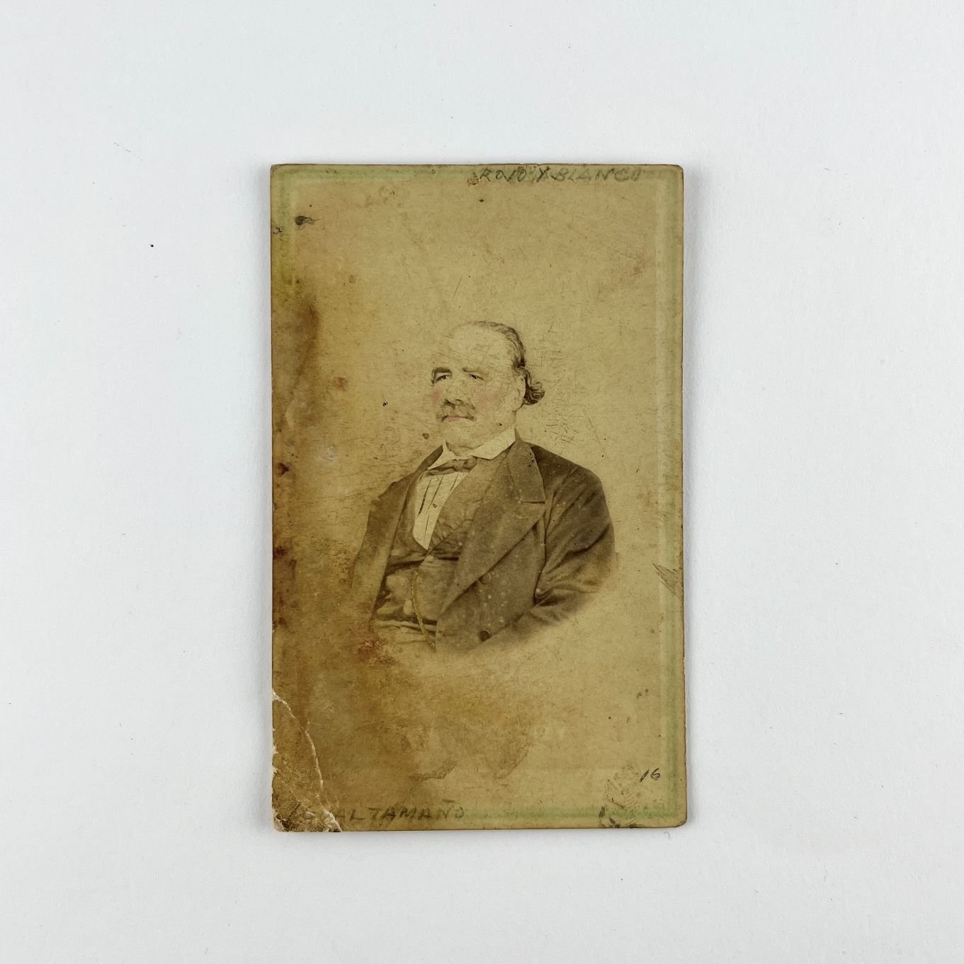 Carte de visite "Juan Barrios"