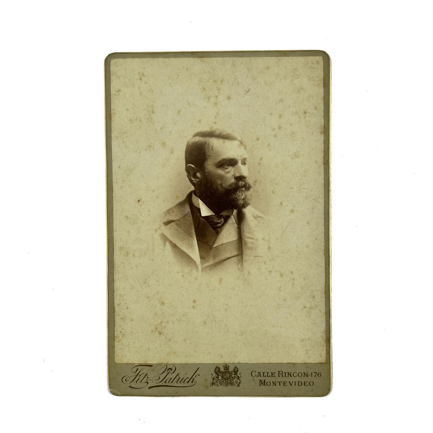 Fotografía gabinete. "Pedro Figari."