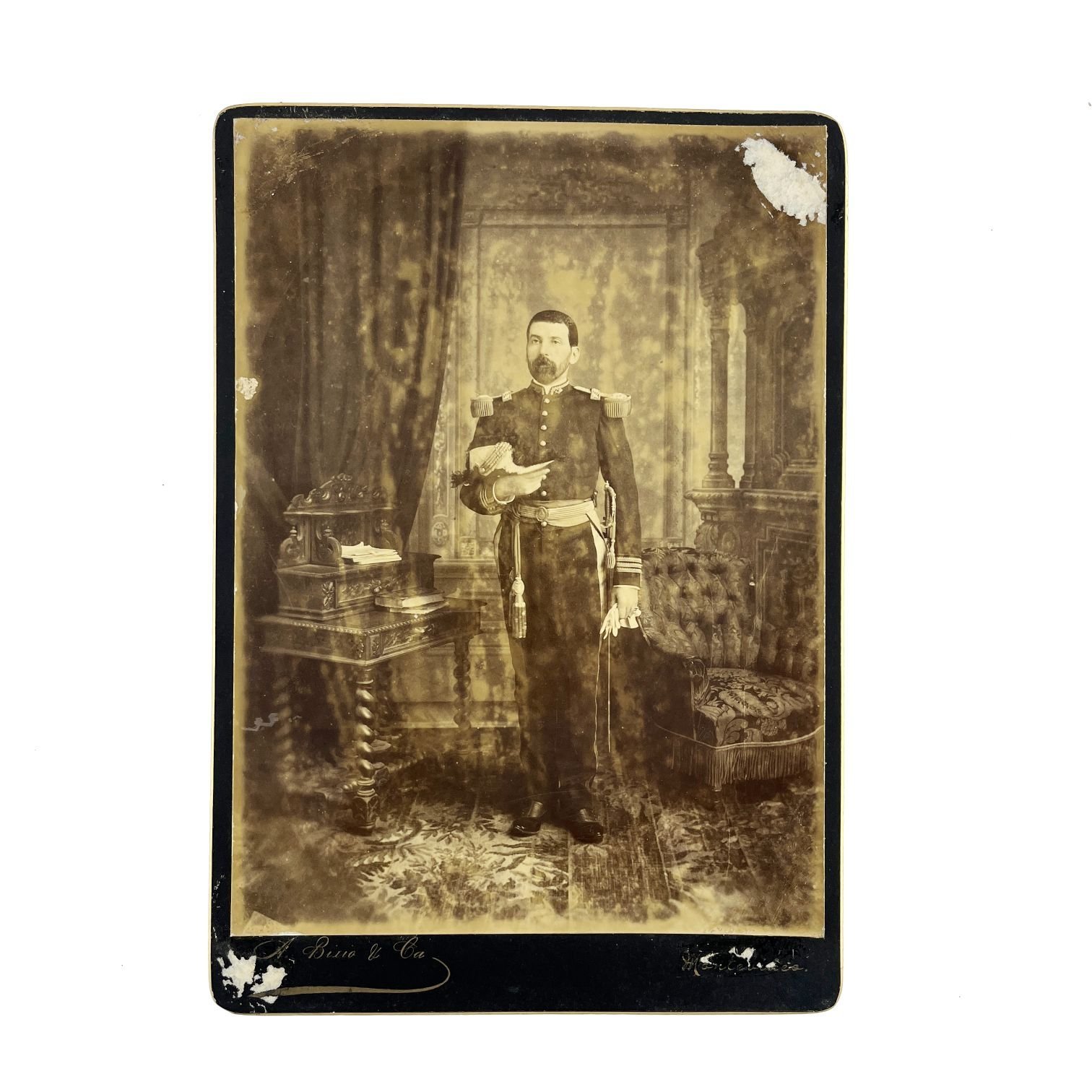 Fotografía gabinete.  "Juan Quincoces"