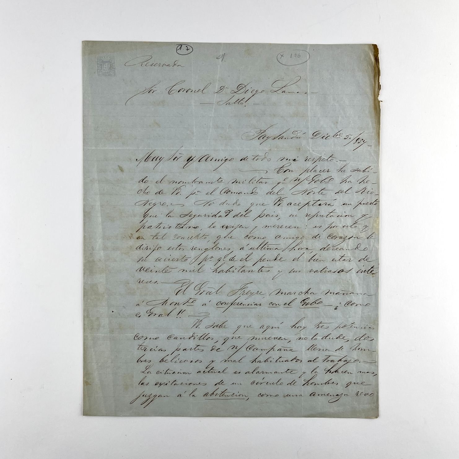 Carta Diego Lamas y Carlos Catalá