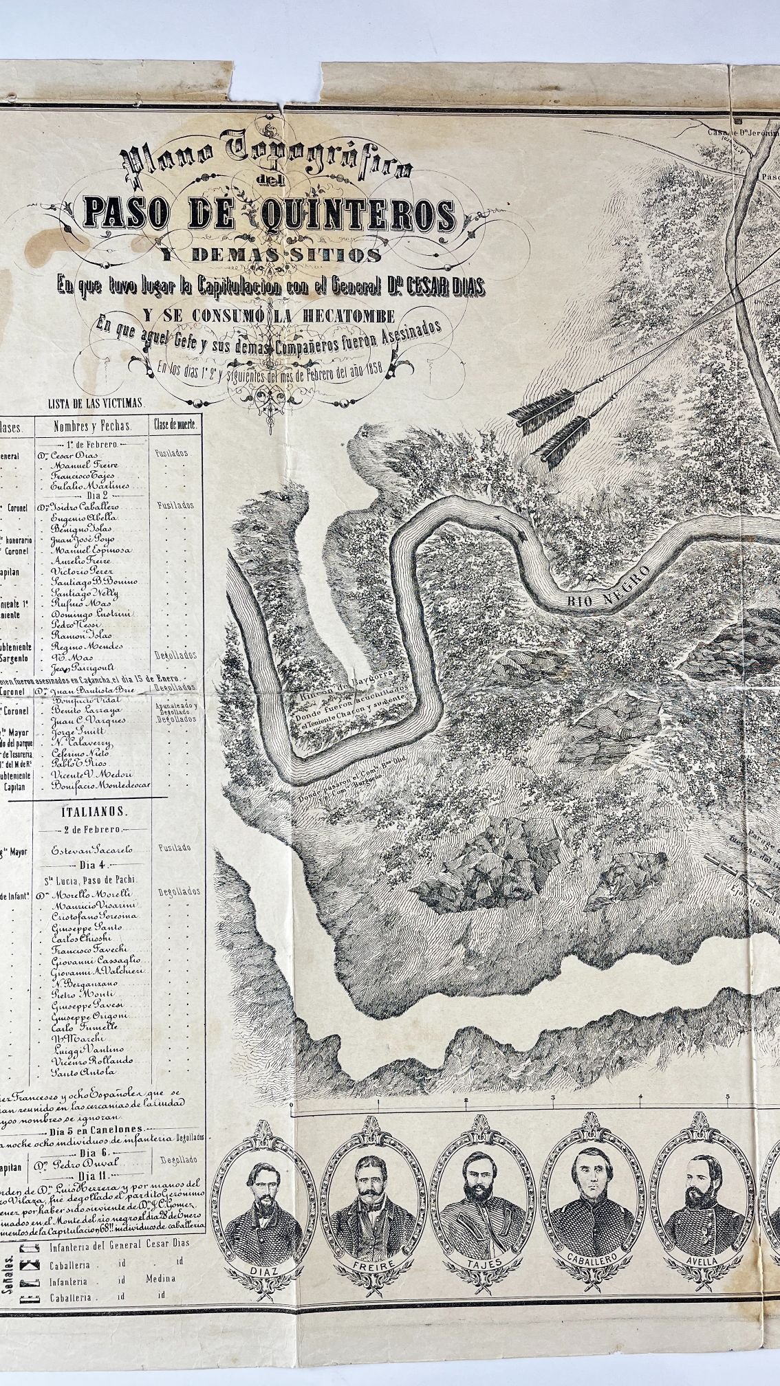 Plano topográfico del Paso de Quinteros - Imagen 5