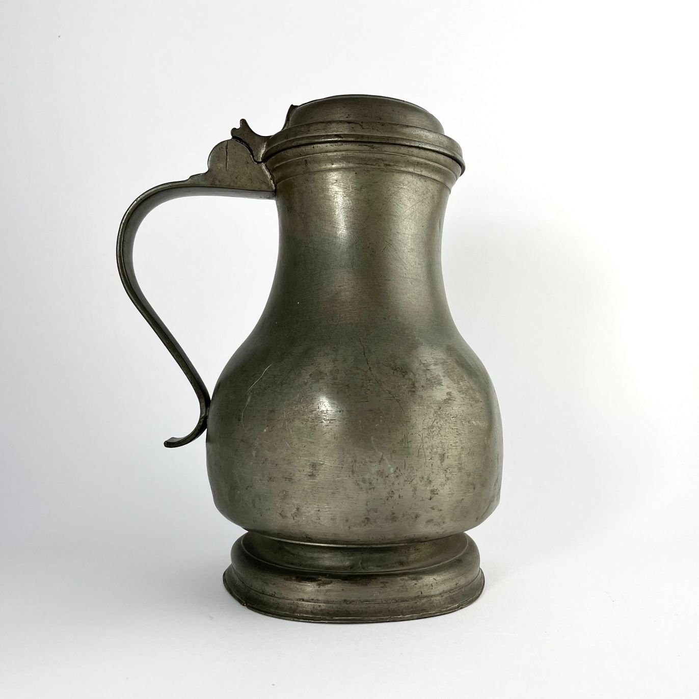 Tankard en peltre