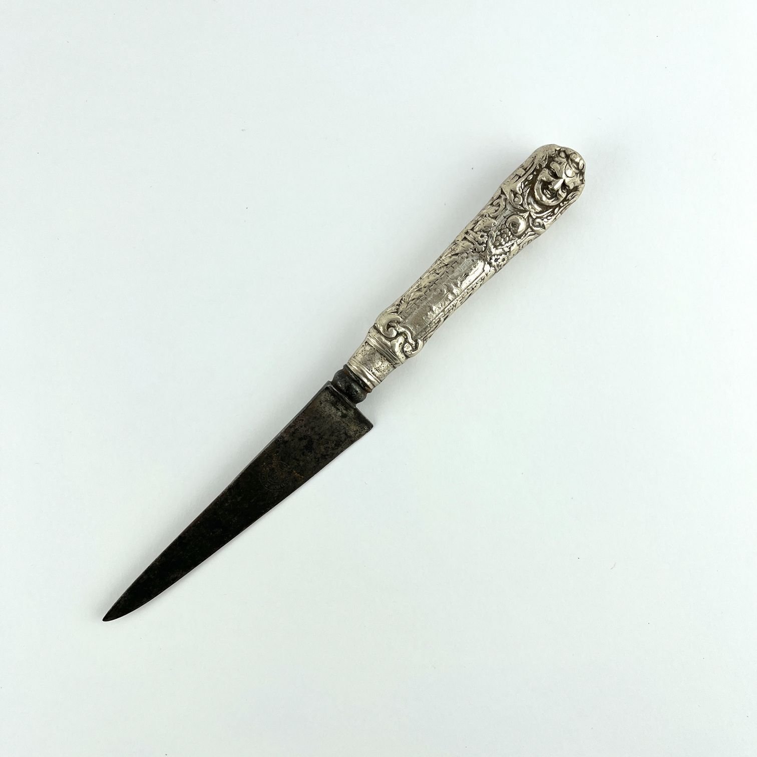 Cuchillo criollo "Lima" en plata