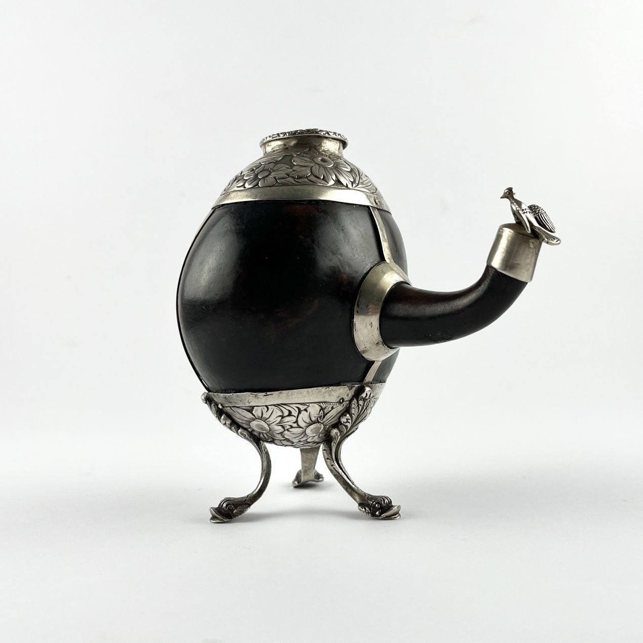 Mate con rabillo en calababza y plata