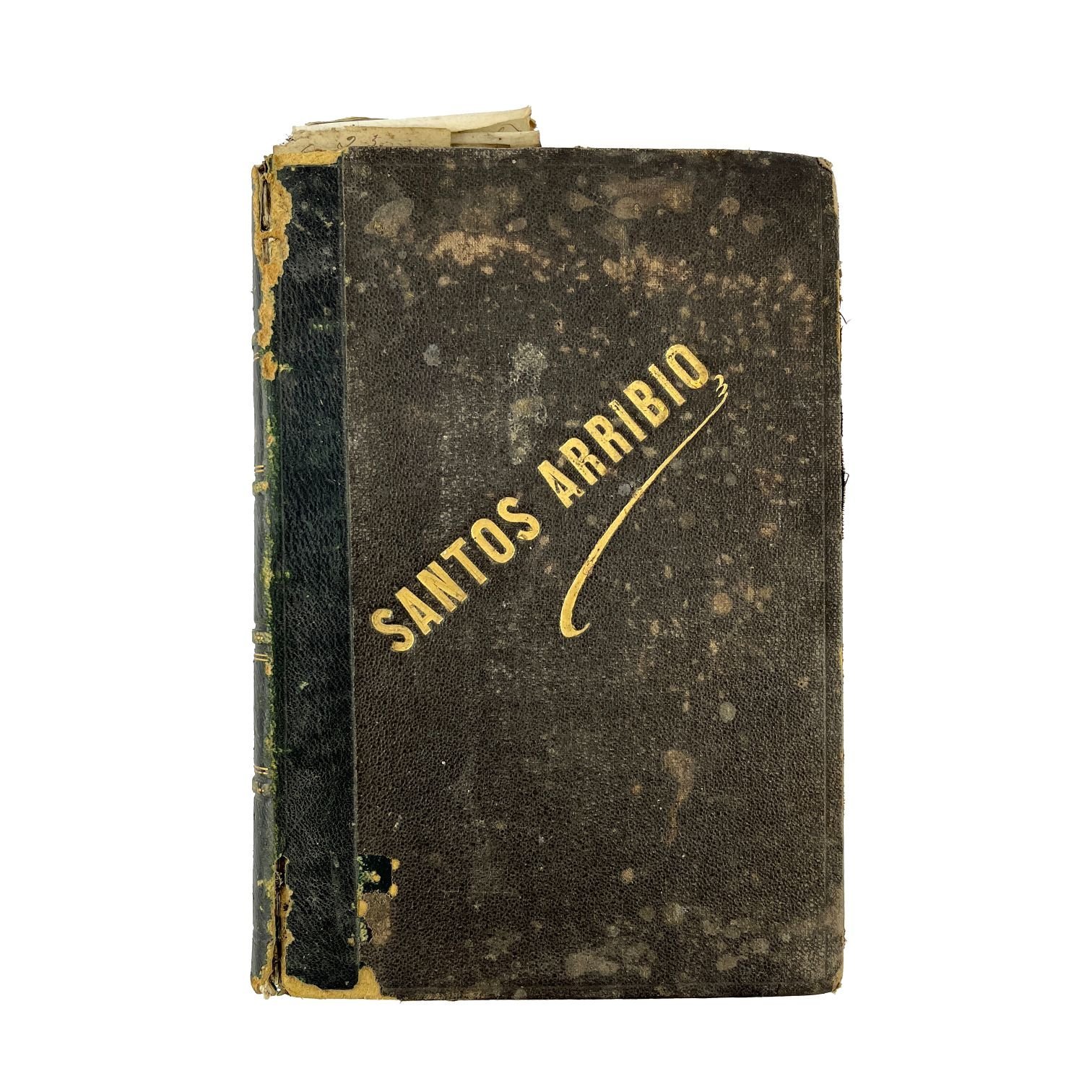 Divisa del Partido Colorado y documentos Herminio Santos Arribio - Imagen 2