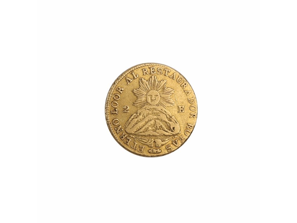 Moneda argentina en oro