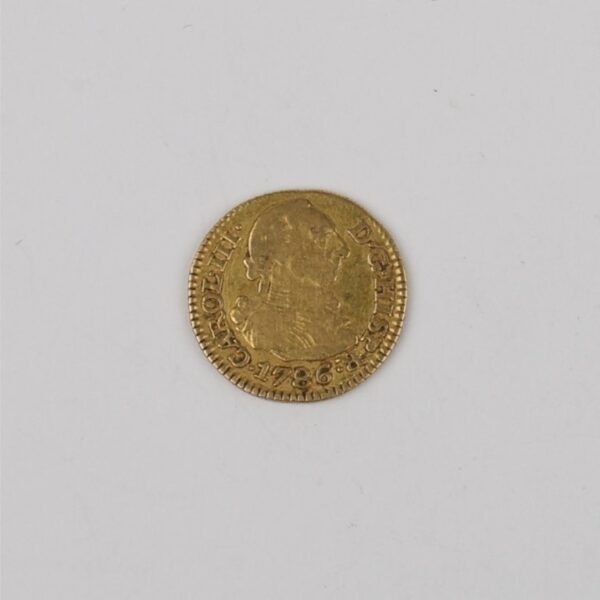 Moneda española en oro