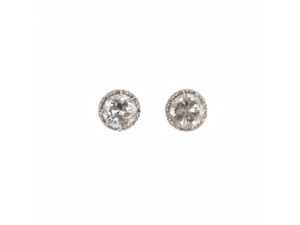 Tornillos oro 18 K y brillantes