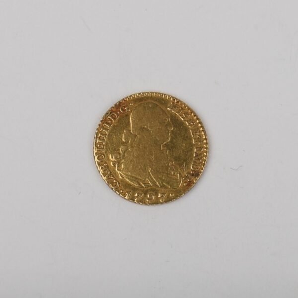 Moneda española en oro