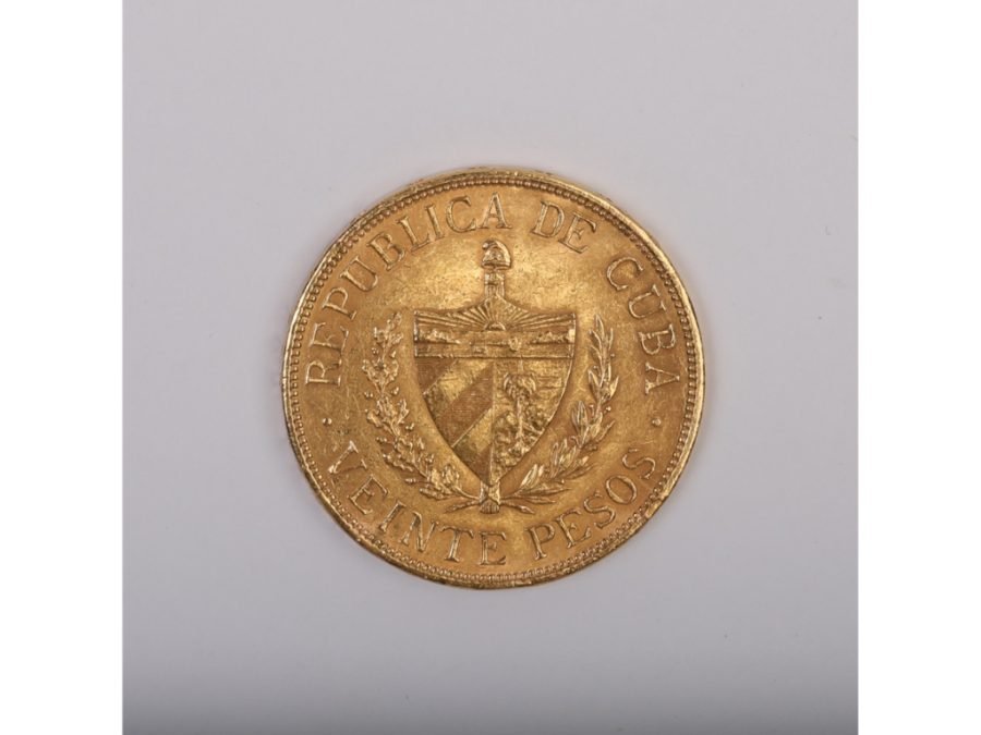 Moneda cubana en oro - Imagen 2