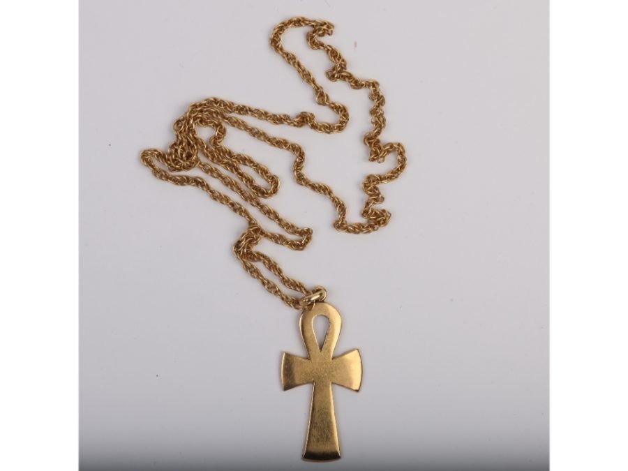Cadena y crucifijo oro 18 K - Imagen 2