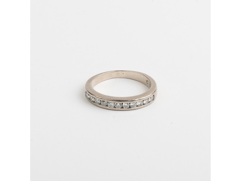 Anillo oro 18 K y brillantes