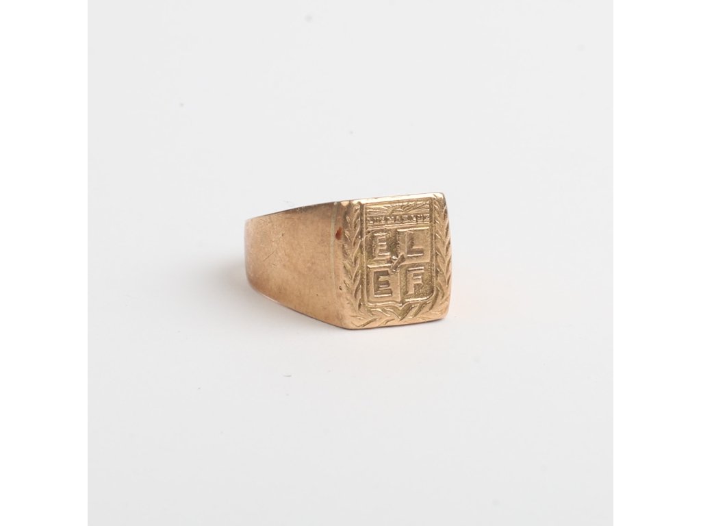Anillo oro 18 K