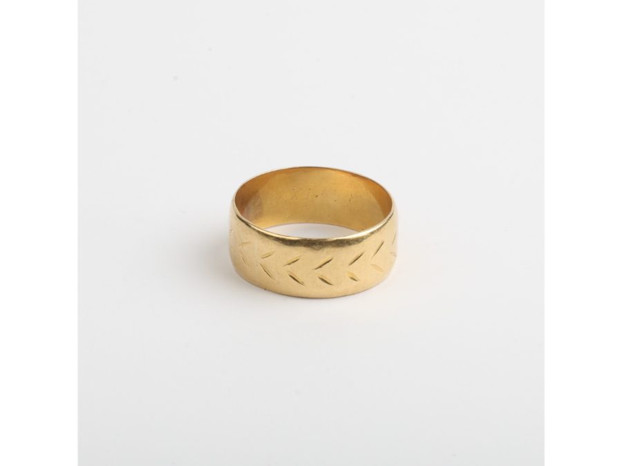 Anillo oro 18 K