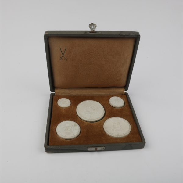 Set monedas Meissen