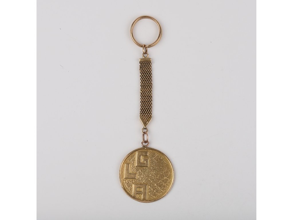 Llavero oro 18 K