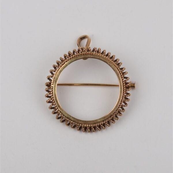 Prendedor oro 18 K