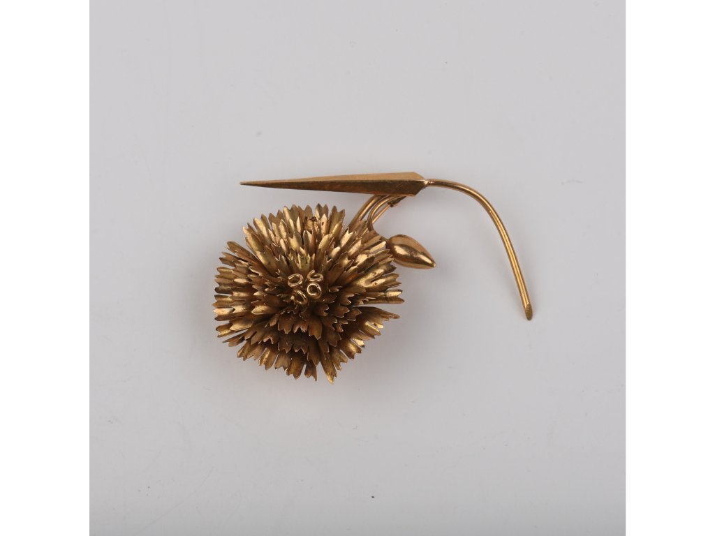 Prendedor oro 18 K