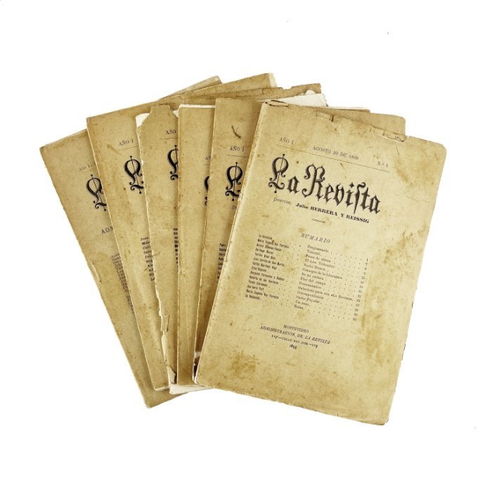 HERRERA Y REISSIG, JULIO. “La Revista”. Montevideo. 1899.