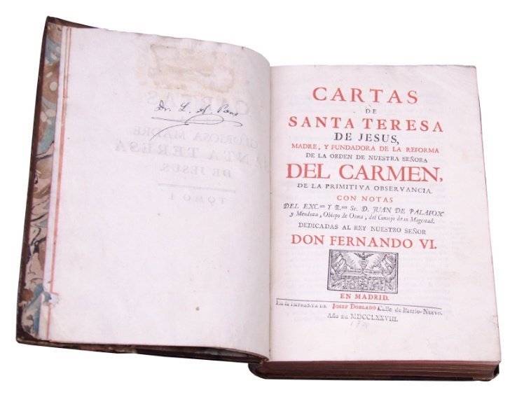 SANTA TERESA DE JESÚS. “Cartas de Santa Teresa de Jesús". - Imagen 2