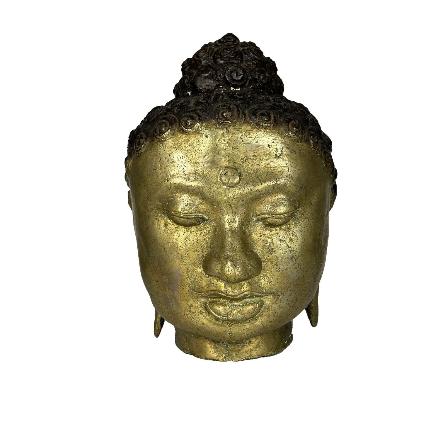 Escultura indonesa en bronce