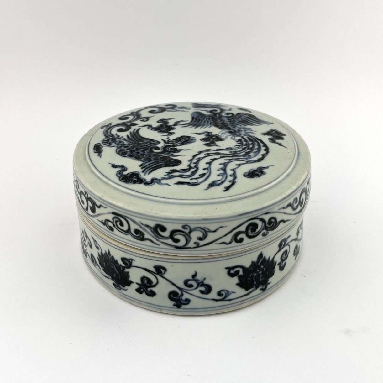 Caja china en porcelana