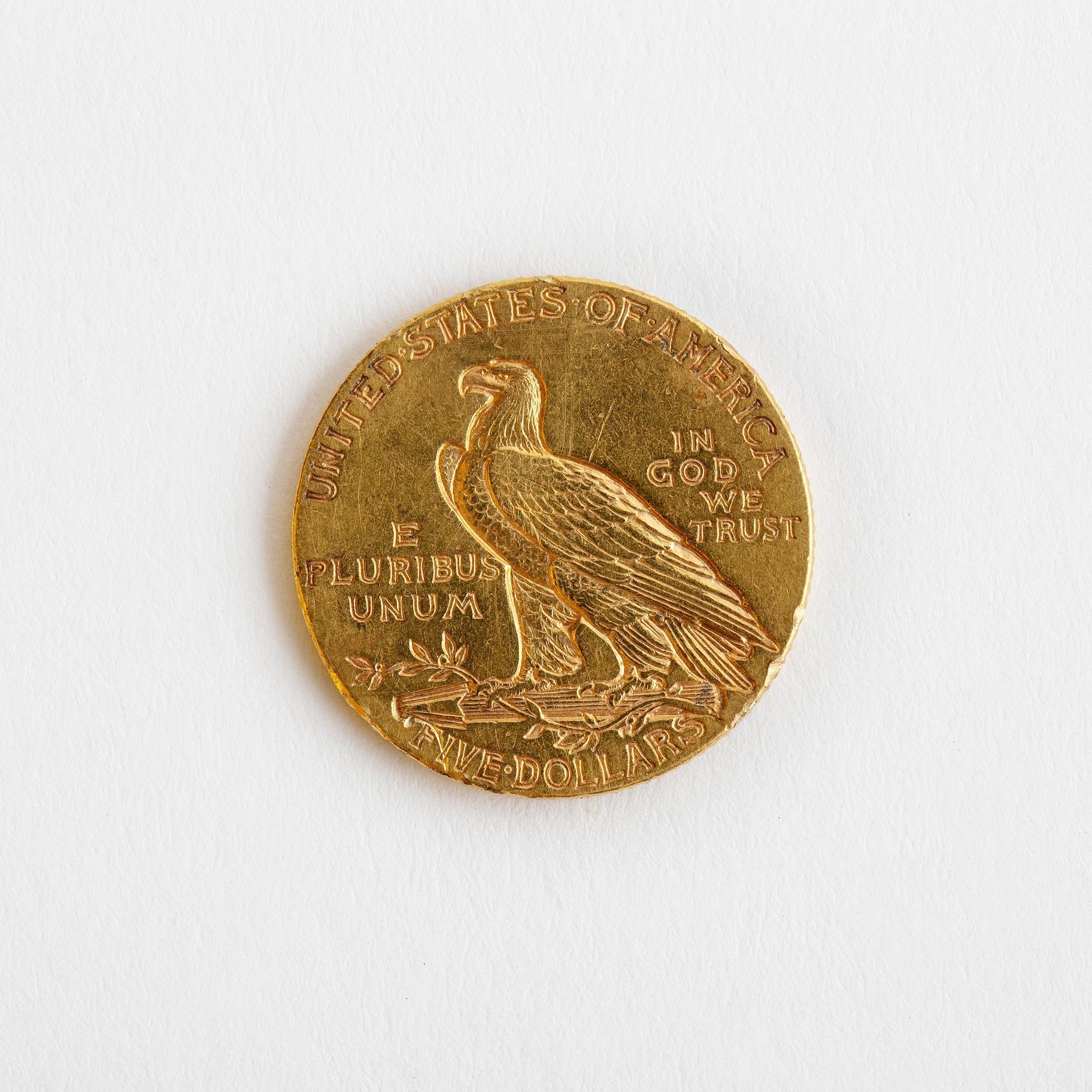Moneda USA en oro