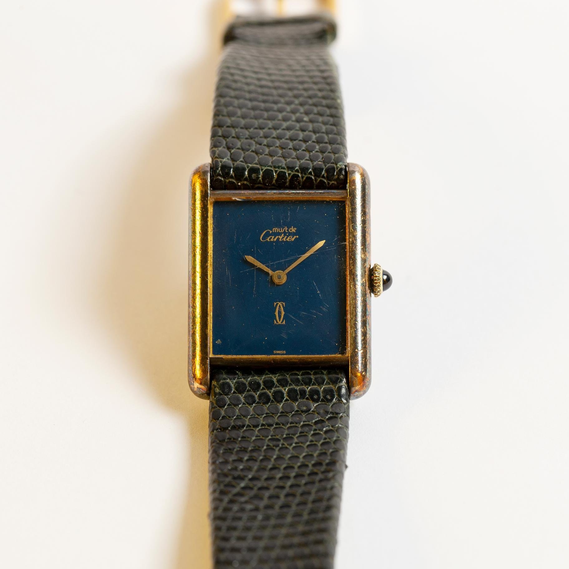 Reloj pulsera Cartier plata 925 - Imagen 4