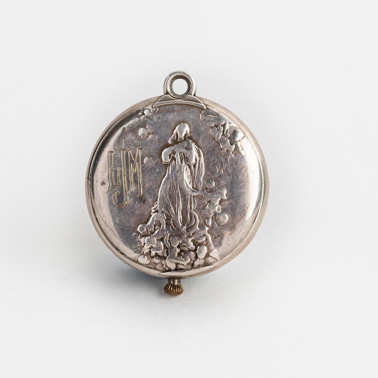 Reloj de bolsillo Cupidon plata