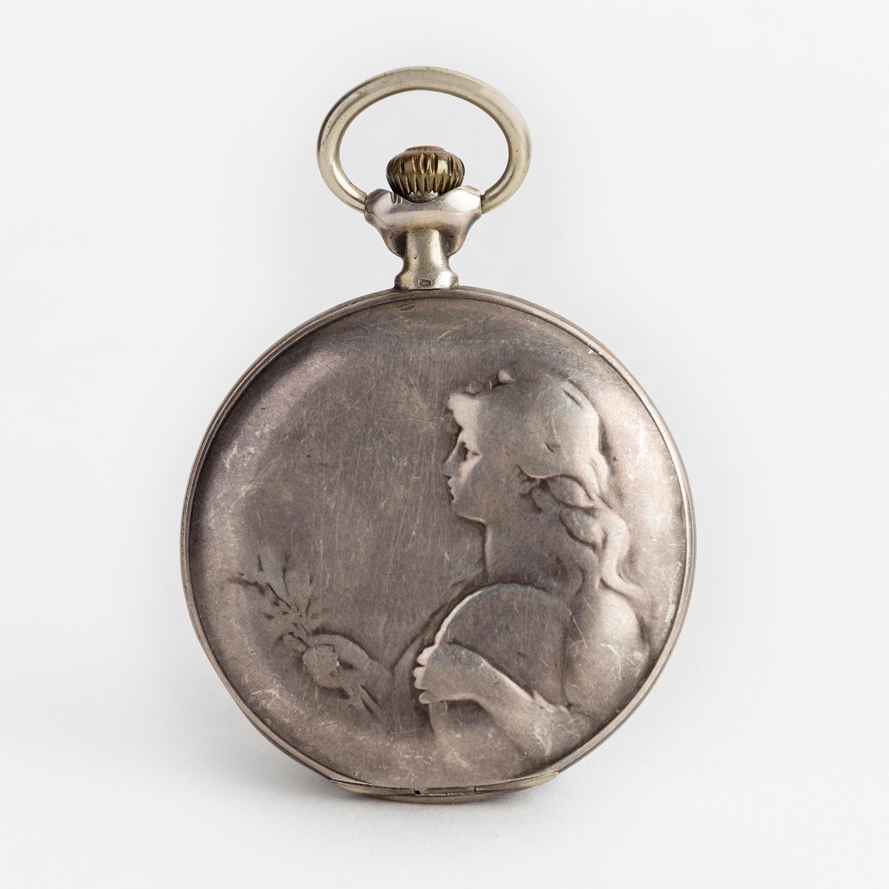 Reloj de bolsillo Zenith plata