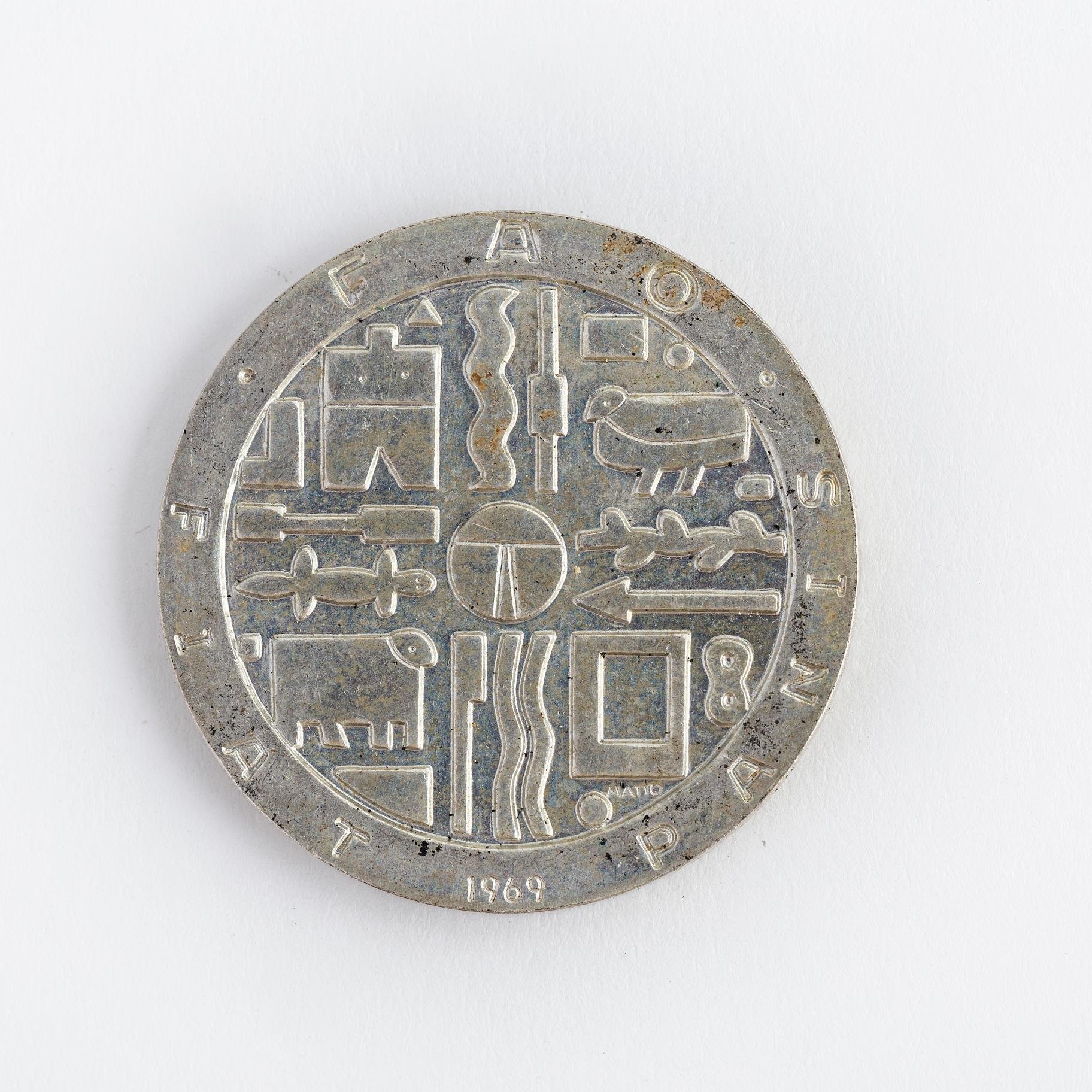 24 monedas uruguayas en plata