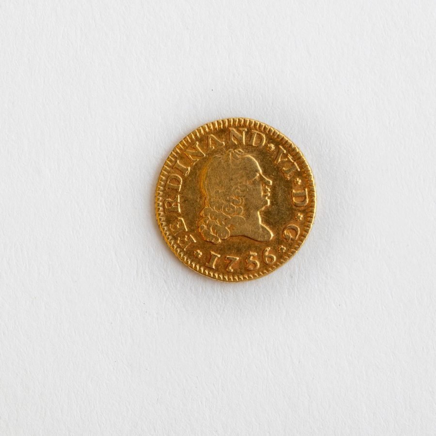 Moneda española en oro