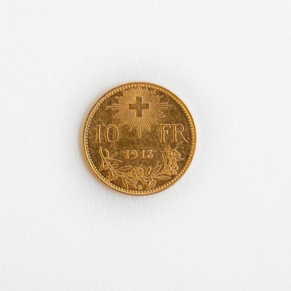 Moneda francesa en oro