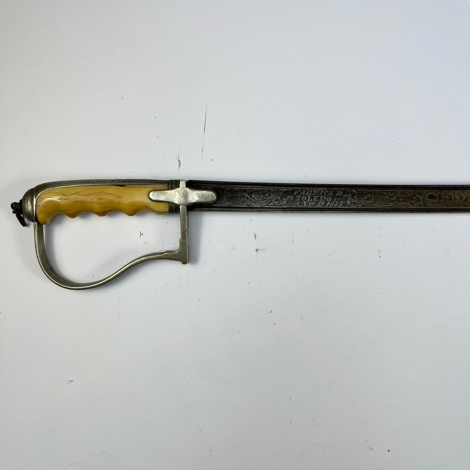Sable español 1858