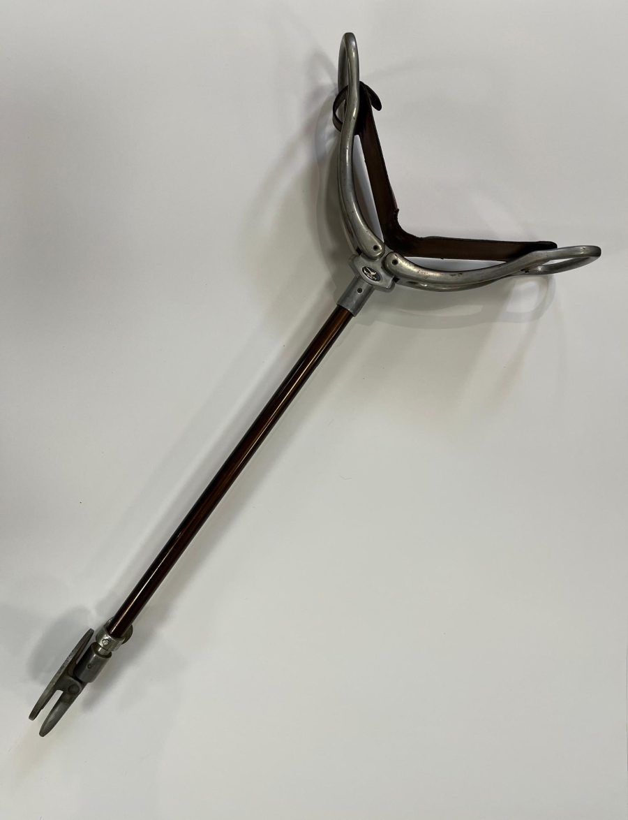 Bastón británico con asiento plegable