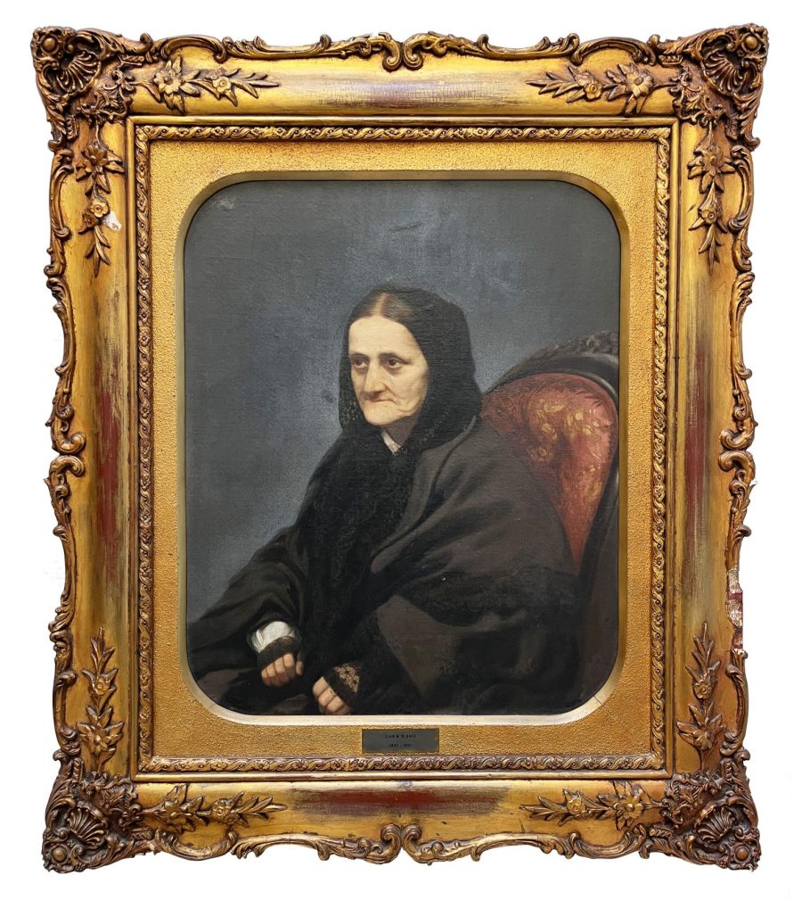 Juan Manuel Blanes "Retrato de la señora Dolores Adame de Vidal"