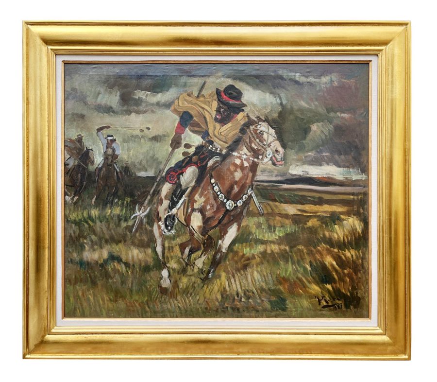 Manuel Rosé "Cabalgata gaucha"