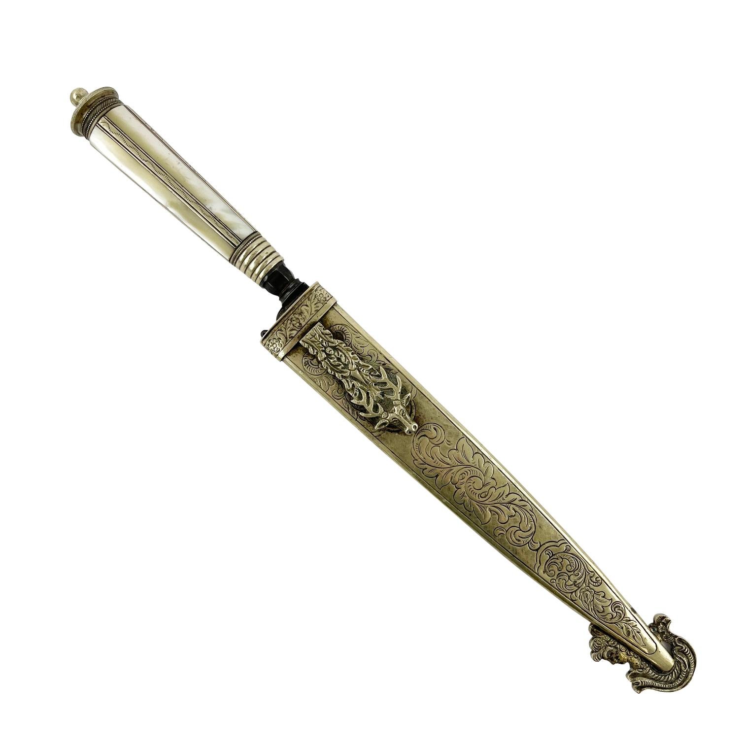 Cuchillo europeo s. XIX