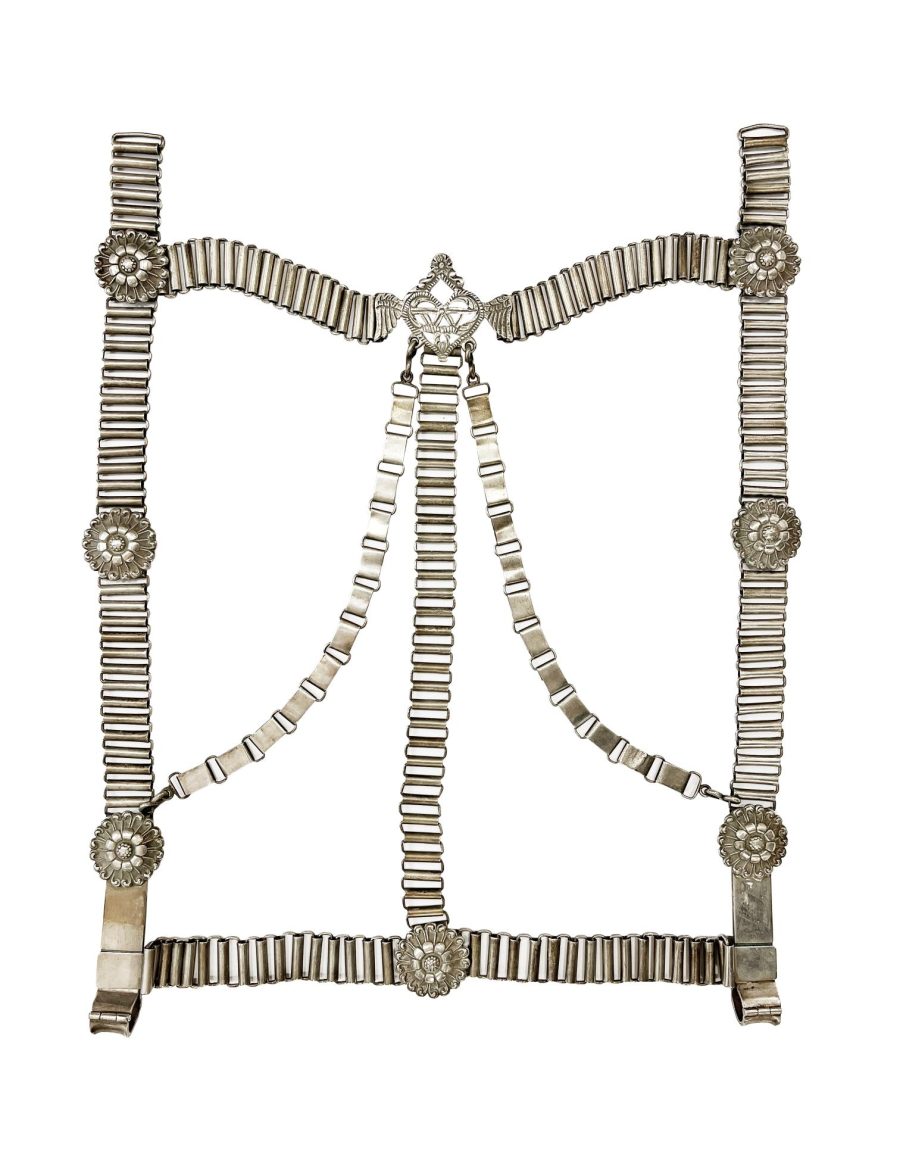 Cabezada de freno en plata