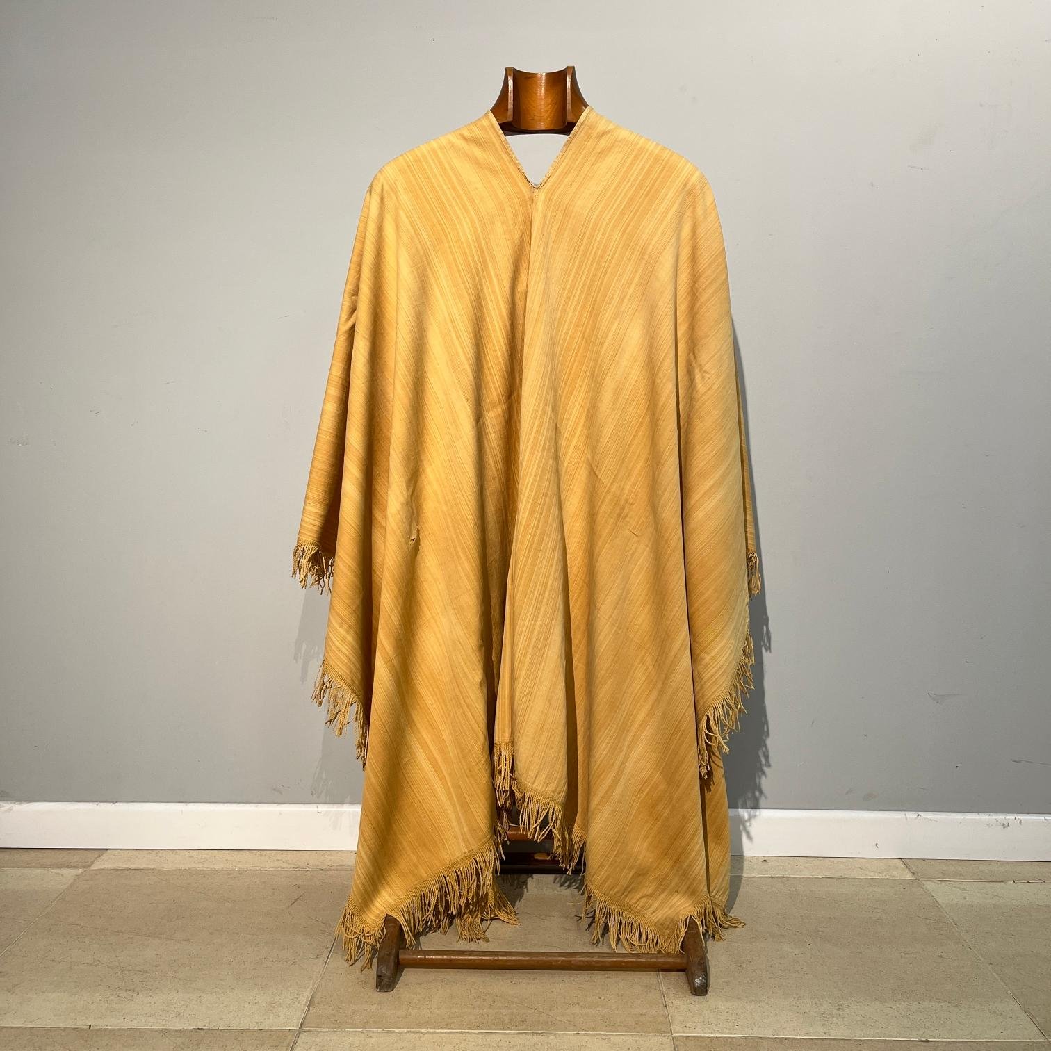 Poncho en vicuña