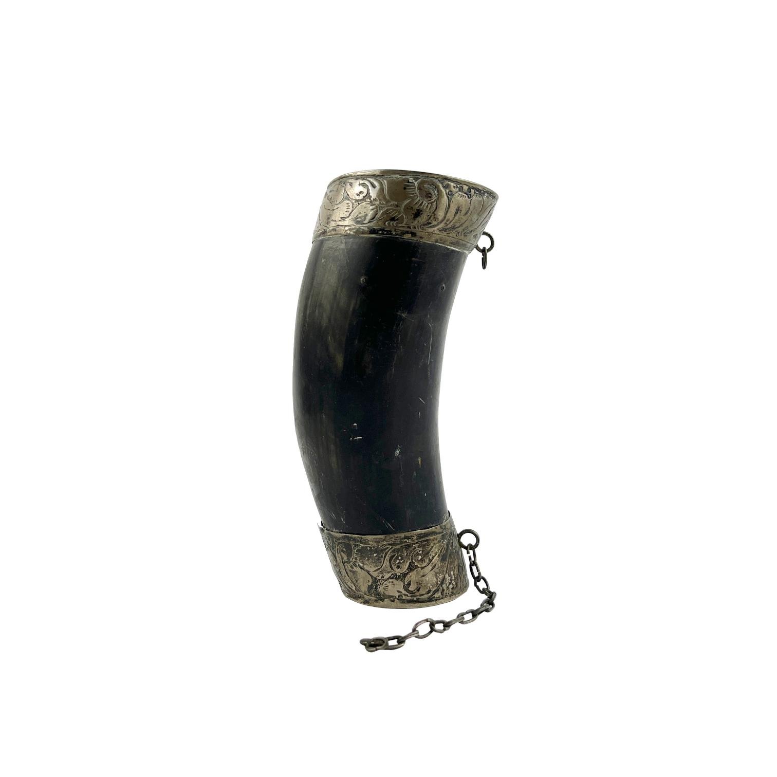 Mate chambao en guampa y plata