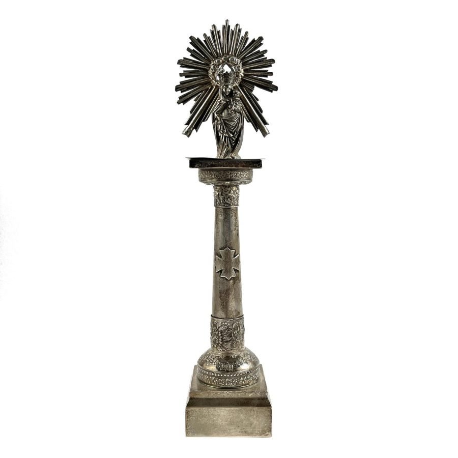 Escultura en plata "Virgen del Pilar"
