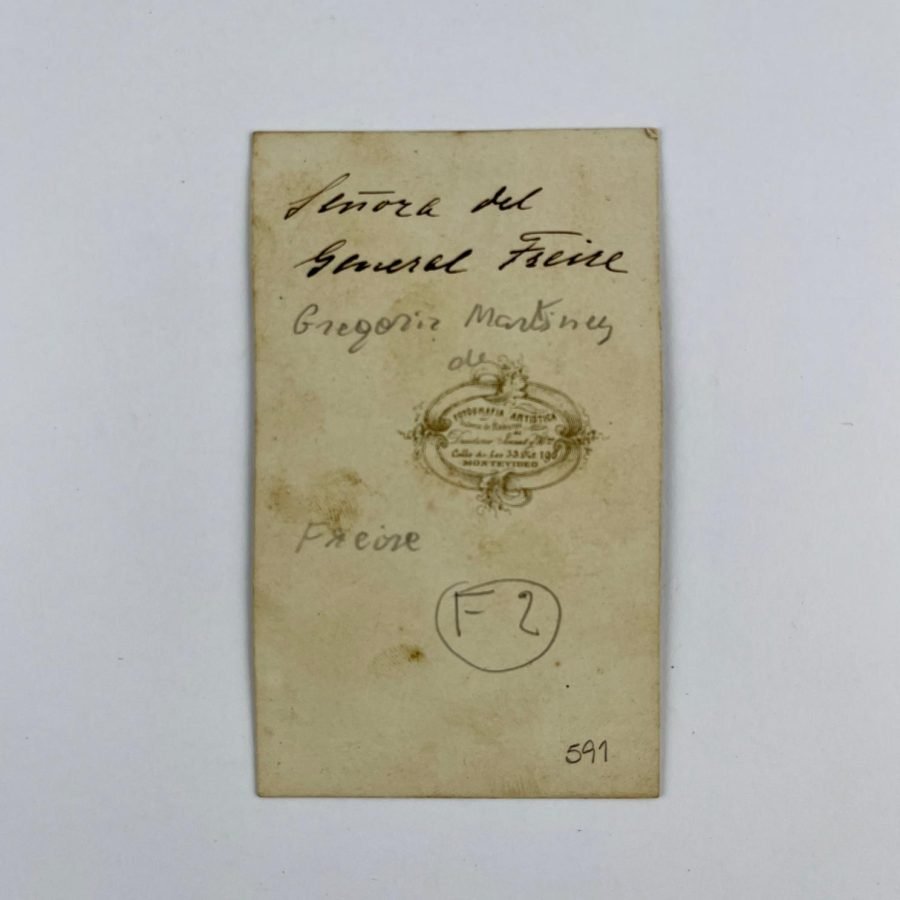 Carte de visite Gregoria Martínez de Freire - Imagen 2