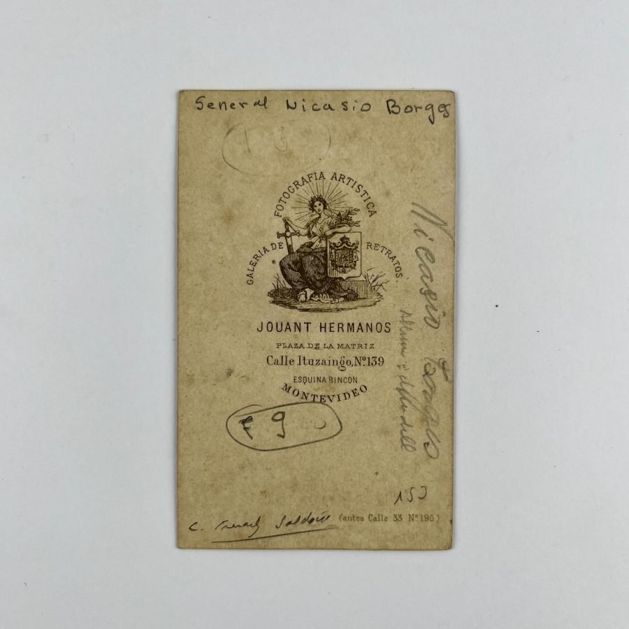 Carte de visite Nicasio Borges - Imagen 2