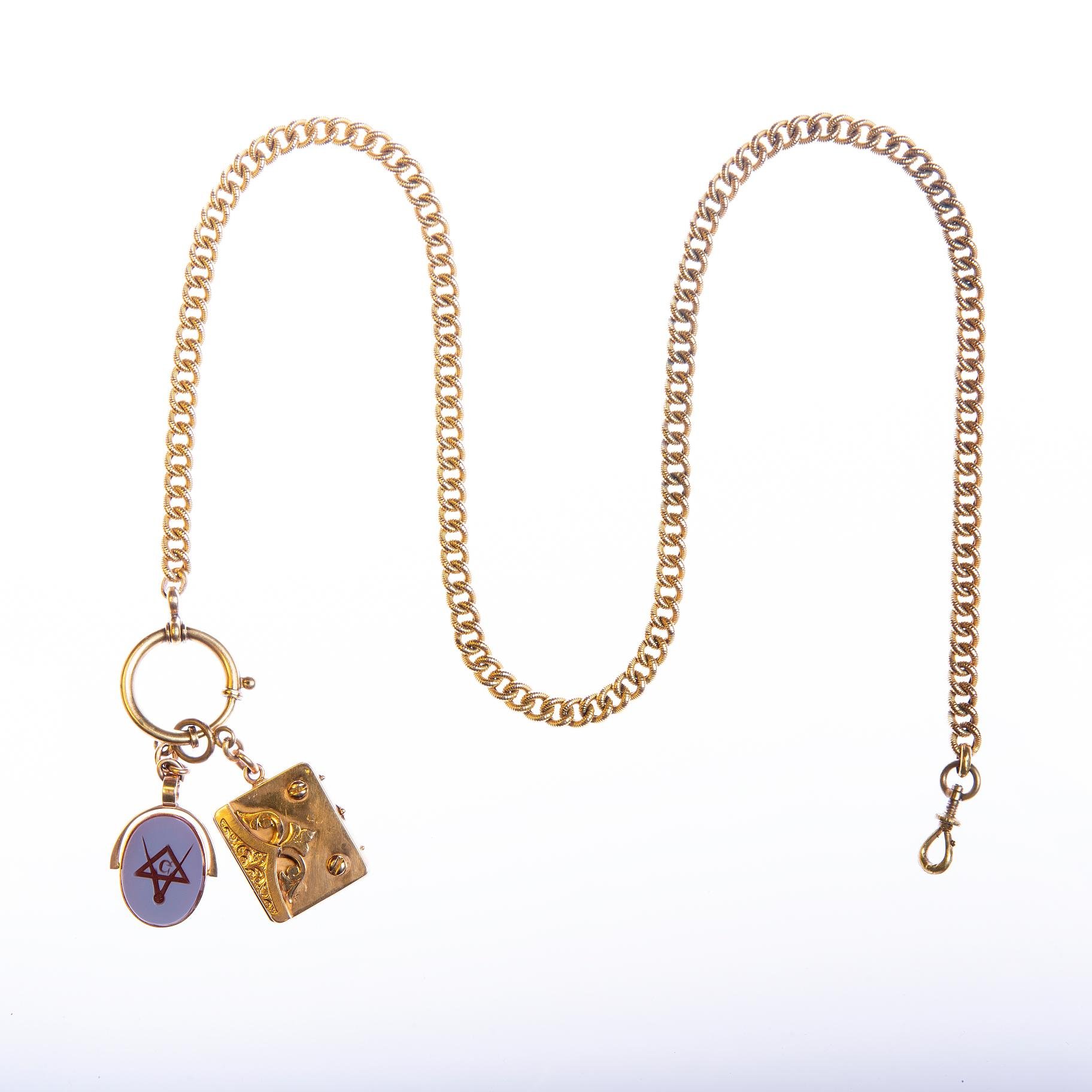 Cadena para reloj de bolsillo Máximo Santos